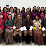 Photo of researchers in Bhutan